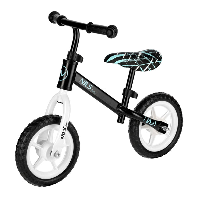 Balance Bike, Black Wheel, 10-Inch