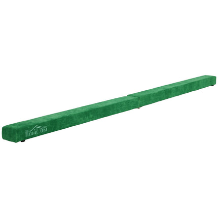 Balanční kladina 210 cm, skládací a stabilní, zelená, dovnitř i ven