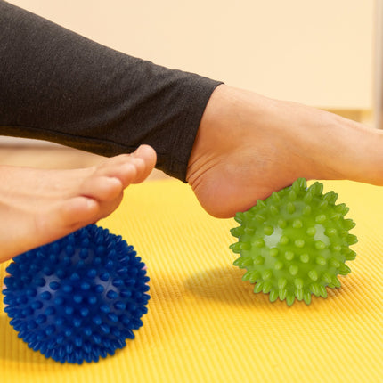 Coussin d'équilibre avec 2 balles de massage