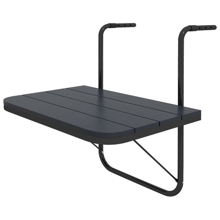 Verstellbarer Aluminium-Balkontisch, klappbar, 25 kg Tragkraft