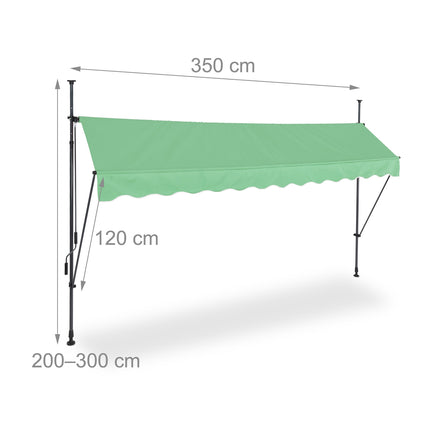Balcony awning