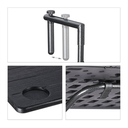 Balcony table foldable