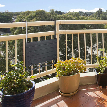 Balcony table foldable