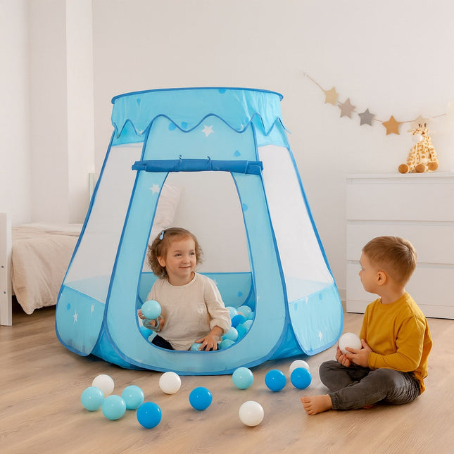 Bällebad mit 100 bunten Bällen für Kleinkinder
