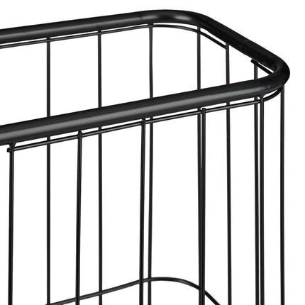 Ball Rack with 4 Shelves & Basket for Sports Equipment