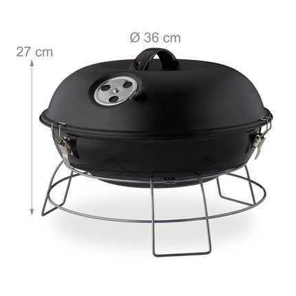 Grill à boules portable