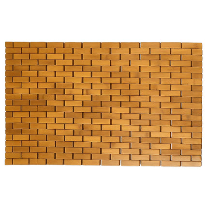 Bambus Anti-Rutsch Badematte, Umweltfreundlich 60x40cm
