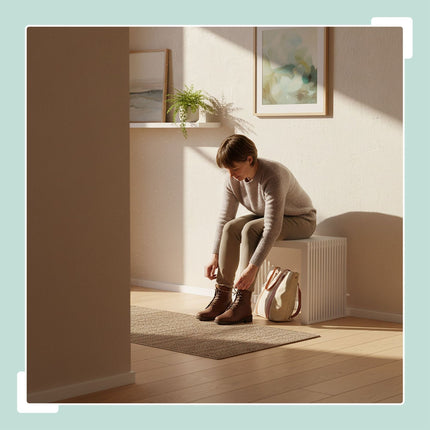 Bamboo Bench – Minimalist, Backless, Compact Design