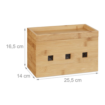 Bamboo Cable Box
