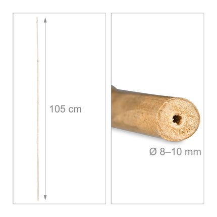 Bambusrohre 105 cm