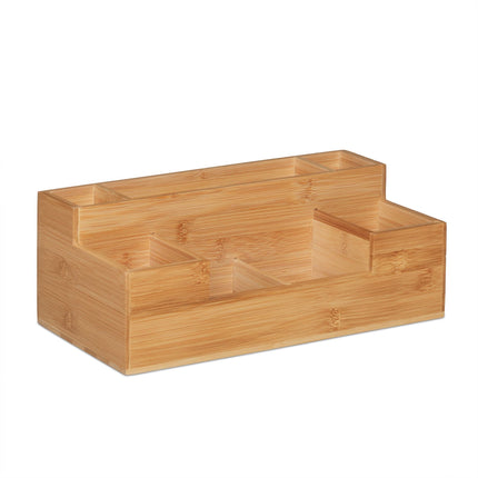Bambus-Schreibtisch-Organizer