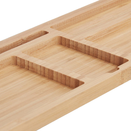 Bamboo Desk Organiser with 7 Compartments