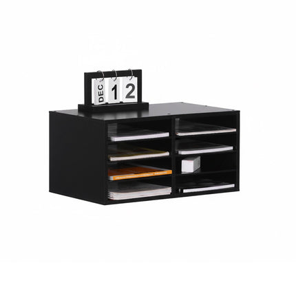 Bambus Dokumentenhalter, 8 Fächer, A4-Format