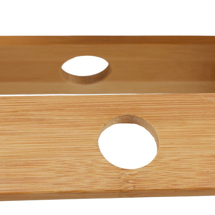 Bambus-Klapphocker