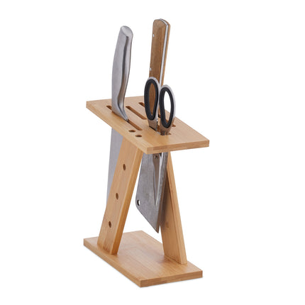 Bambusmesser- und Scherenset – platzsparender Organizer