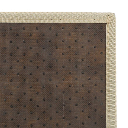 Bamboo Polyester Placemats Set of 6 with Coasters