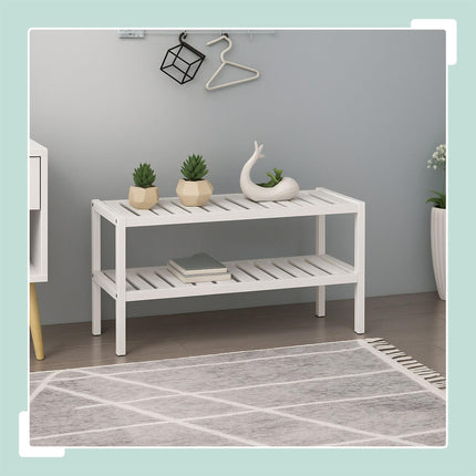 Bambus-Schuhregal – Platzsparend, fasst 9 Paar