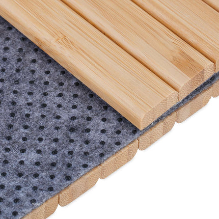 Bambus-Sofa-Armlehnenablage mit Anti-Rutsch-Pads