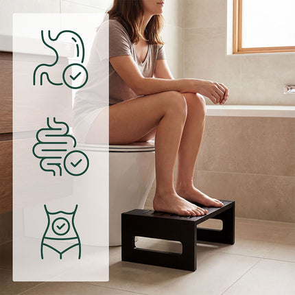 Toilettenhocker aus Bambus – Fördert einen gesunden Stuhlgang