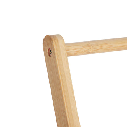 Bambus Handtuchhalter mit Ablage – Freistehend, Klappbar
