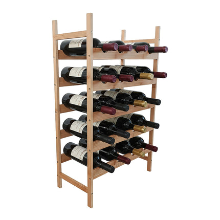 Bambus Weinregal für Küche und Hausbar