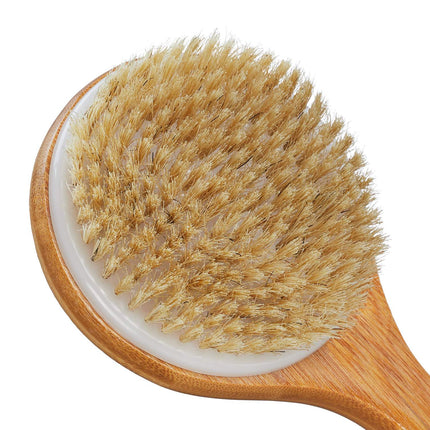 Bamboo back brush
