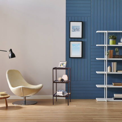 Bamboo bathroom shelf with 3 shelves