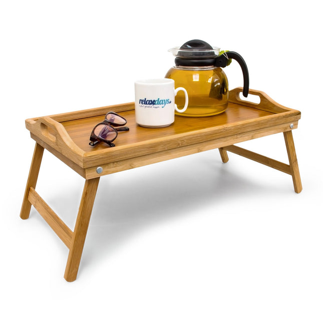Bamboo bed tray