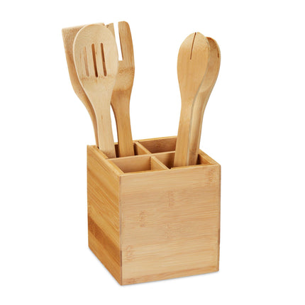 Bamboo cutlery set