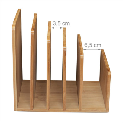 Bamboo document holder