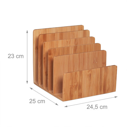 Bamboo document holder