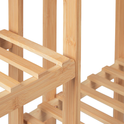 Bamboo flower shelf