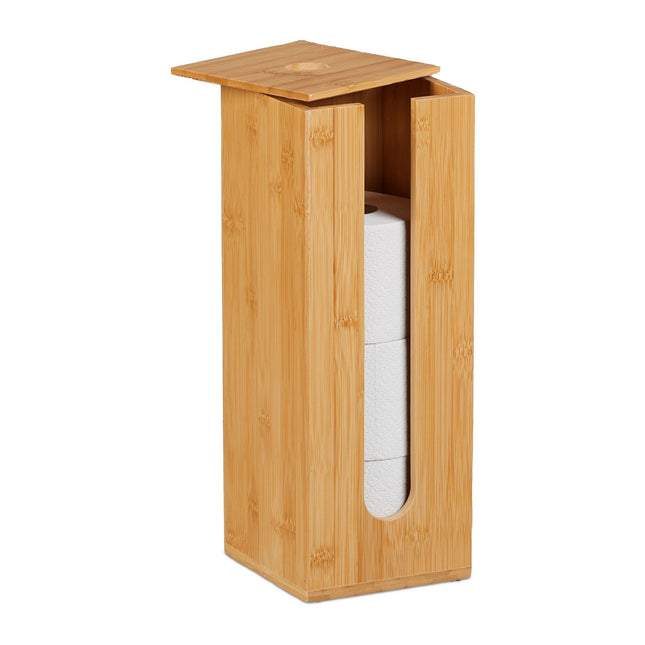 Bambushalter für Toilettenpapier