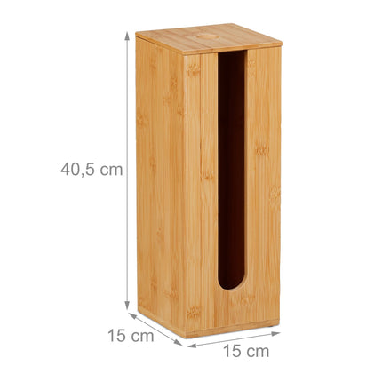 Bambushalter für Toilettenpapier