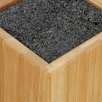 Bloc à couteaux en bambou