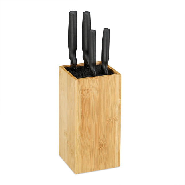 Bambus Messerblock ohne Messer