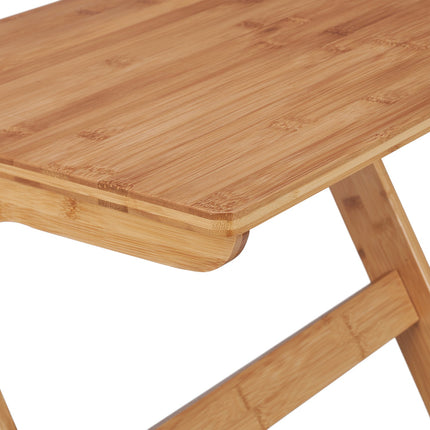 Bamboo laptop table