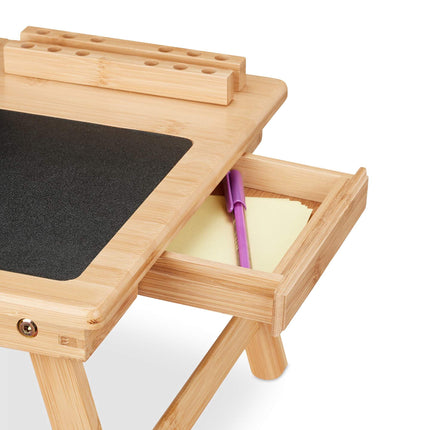 Table d'ordinateur portable en bambou