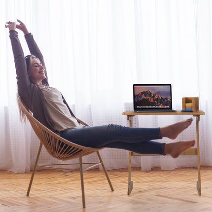 Bamboo laptop table