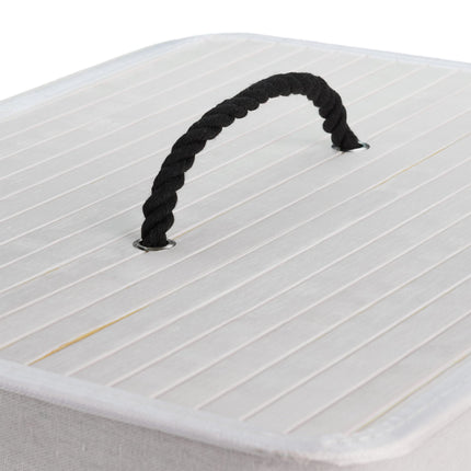 Panier à linge en bambou