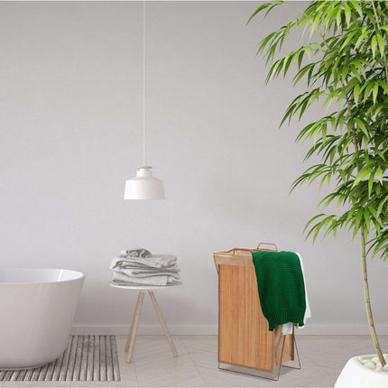 Bamboo laundry basket