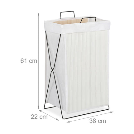 Panier à linge en bambou