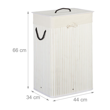 Panier à linge en bambou
