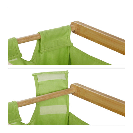 Étagère à linge en bambou