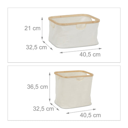 Bamboo laundry basket shelf with 2 shelves