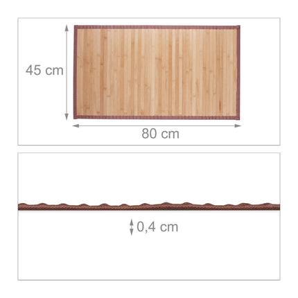 Bamboo mat nature