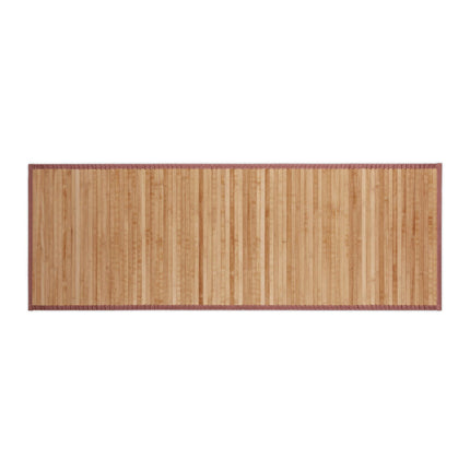 Tapis en bambou nature