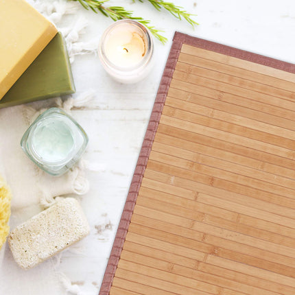 Bamboo mat nature