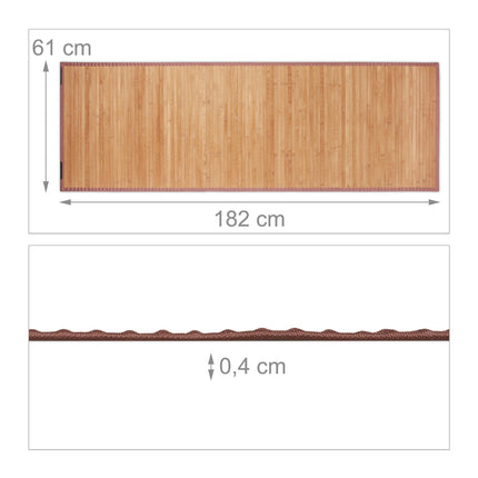 Bamboo mat nature
