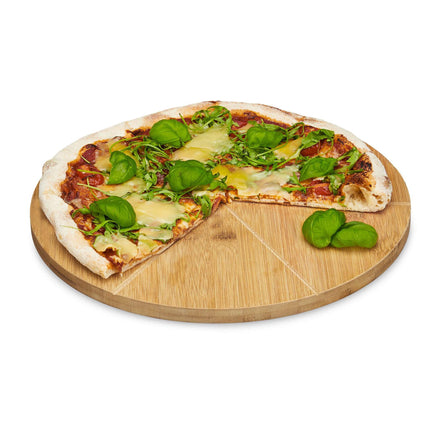 Pizzateller aus Bambus